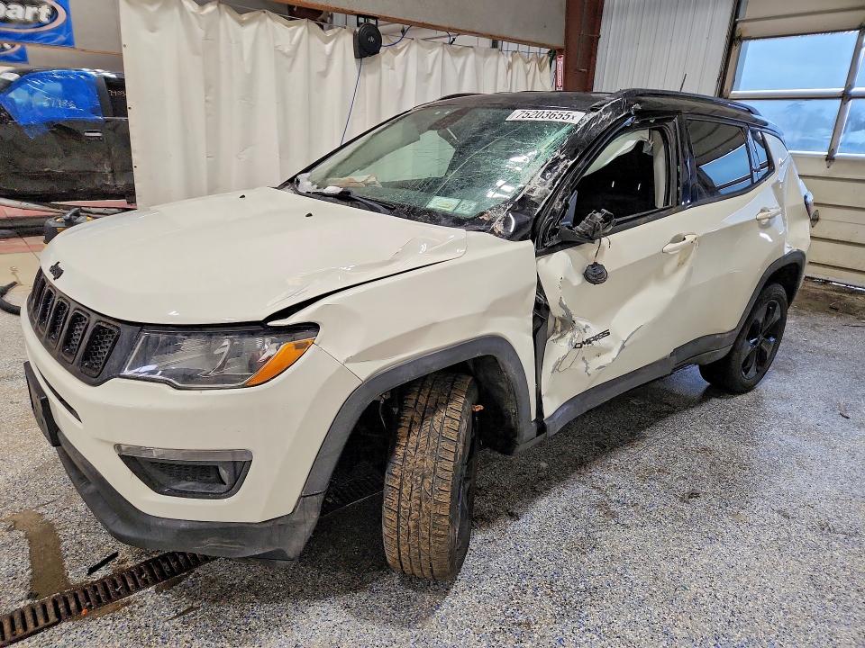 Aukcja sprzedaży 2019 Jeep Compass, vin: 3C4NJDBB5KT654023, numer aukcji: 75203655