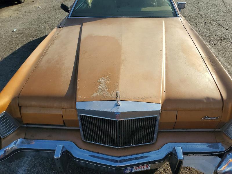 1975 Lincoln Continenta მანქანა იყიდება აუქციონზე, vin: 5Y89A808869, აუქციონის ნომერი: 76641935