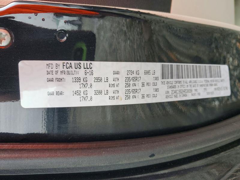 Продажа на аукционе авто 2017 Chrysler Pacifica, vin: 2C4RC1BG2HR530390, номер лота: 77150905