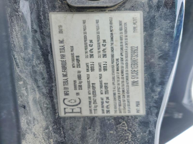 Продажа на аукционе авто 2019 Tesla Model 3, vin: 5YJ3E1EB8KF329922, номер лота: 79282215