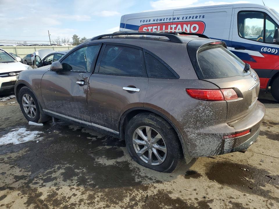 2008 Infiniti Fx35 მანქანა იყიდება აუქციონზე, vin: JNRAS08WX8X207117, აუქციონის ნომერი: 75307945