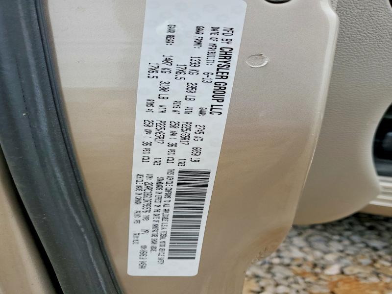 2013 Chrysler Town & Country მანქანა იყიდება აუქციონზე, vin: 2C4RC1BG1DR793576, აუქციონის ნომერი: 79231575
