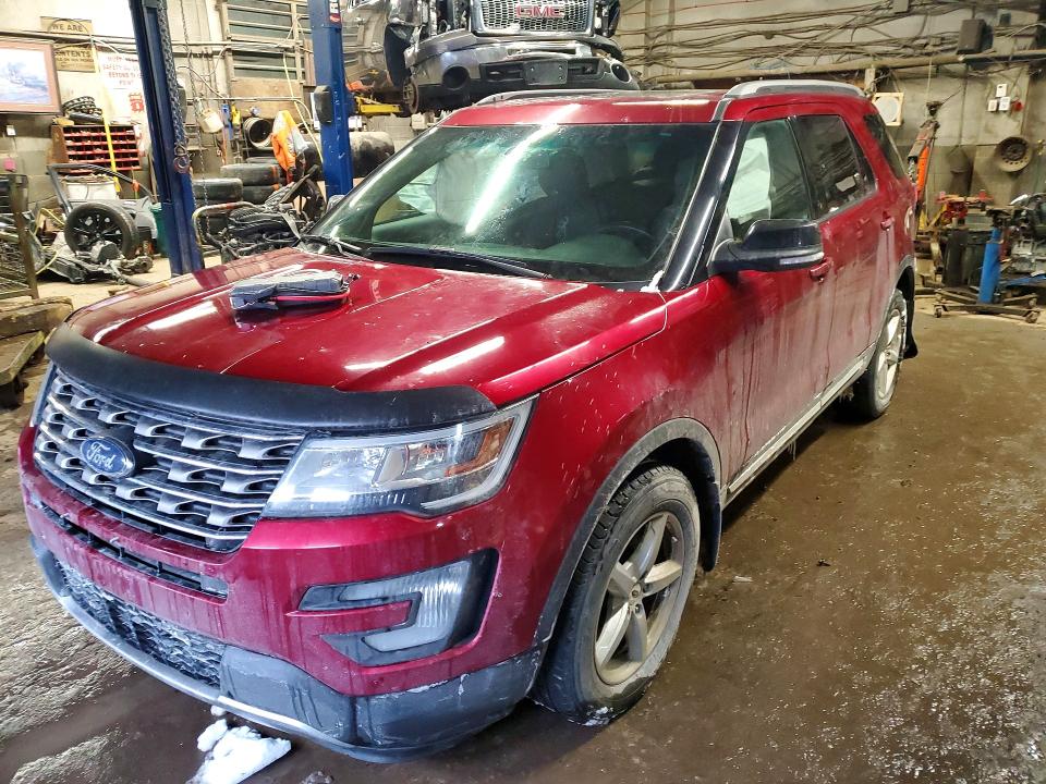 75465425 :رقم المزاد ، 1FM5K8D87HGA81527 vin ، 2017 Ford Explorer مزاد بيع