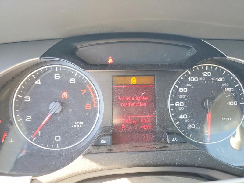 2011 Audi A4 Premium მანქანა იყიდება აუქციონზე, vin: WAUAFAFL8BN038492, აუქციონის ნომერი: 77367735