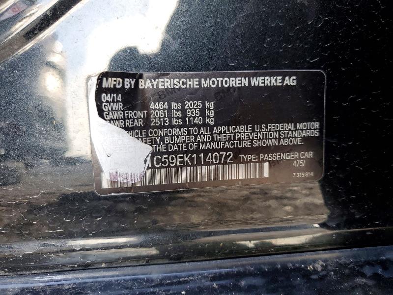 2014 Bmw 328 მანქანა იყიდება აუქციონზე, vin: WBA3C1C59EK114072, აუქციონის ნომერი: 75786365