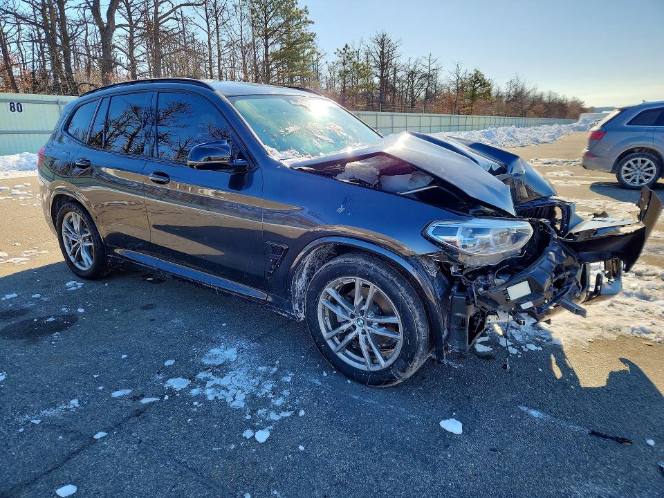 2020 Bmw X3 მანქანა იყიდება აუქციონზე, vin: 5UXTY5C02L9D00316, აუქციონის ნომერი: 75262695