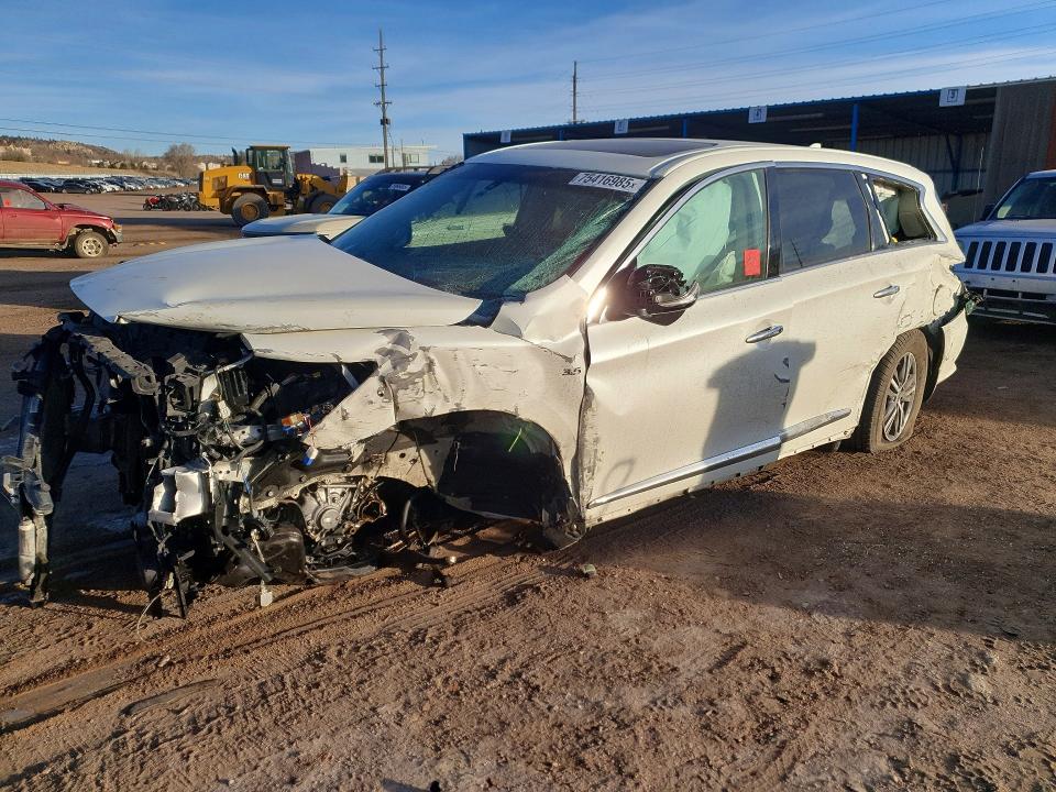 Aukcja sprzedaży 2017 Infiniti Qx60, vin: 5N1DL0MMXHC558854, numer aukcji: 75416985