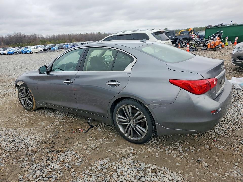 76899905 :رقم المزاد ، JN1BV7AR9EM708024 vin ، 2014 Infiniti Q50 مزاد بيع