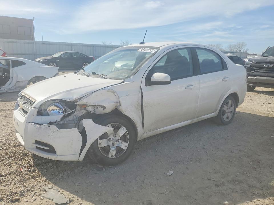 2010 Chevrolet Aveo მანქანა იყიდება აუქციონზე, vin: KL1TD5DE0AB091742, აუქციონის ნომერი: 77672545