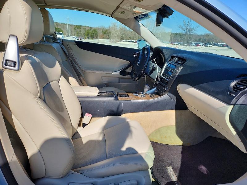 Aukcja sprzedaży 2010 Lexus Is, vin: JTHFF2C22A2510727, numer aukcji: 76708065