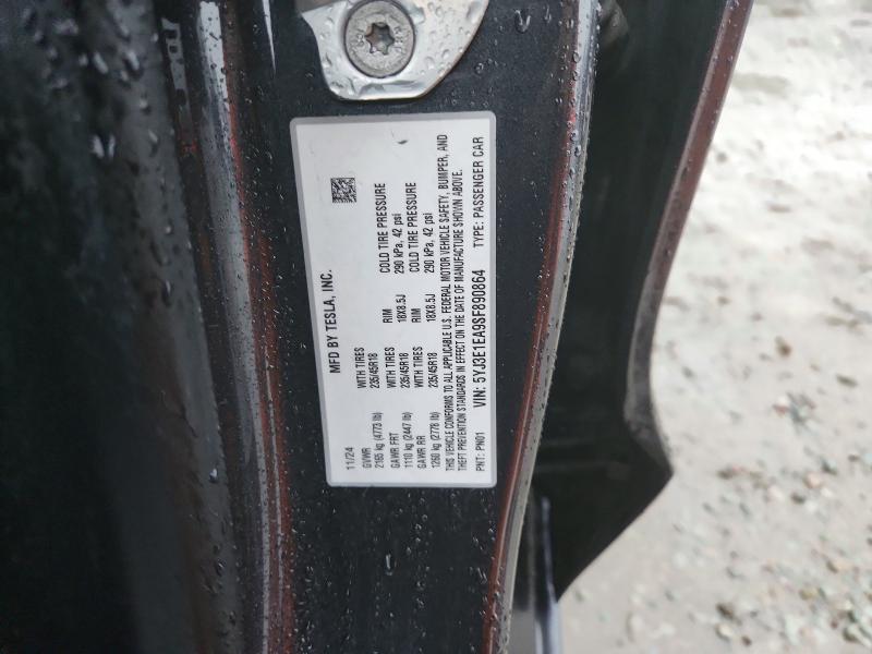 Aukcja sprzedaży 2025 Tesla Model 3, vin: 5YJ3E1EA9SF890864, numer aukcji: 78081375