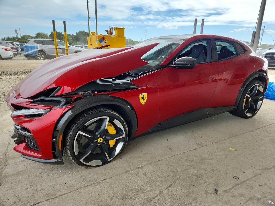 76170325 :رقم المزاد ، ZSG06VTA2S0314818 vin ، 2025 Ferrari Purosangue مزاد بيع