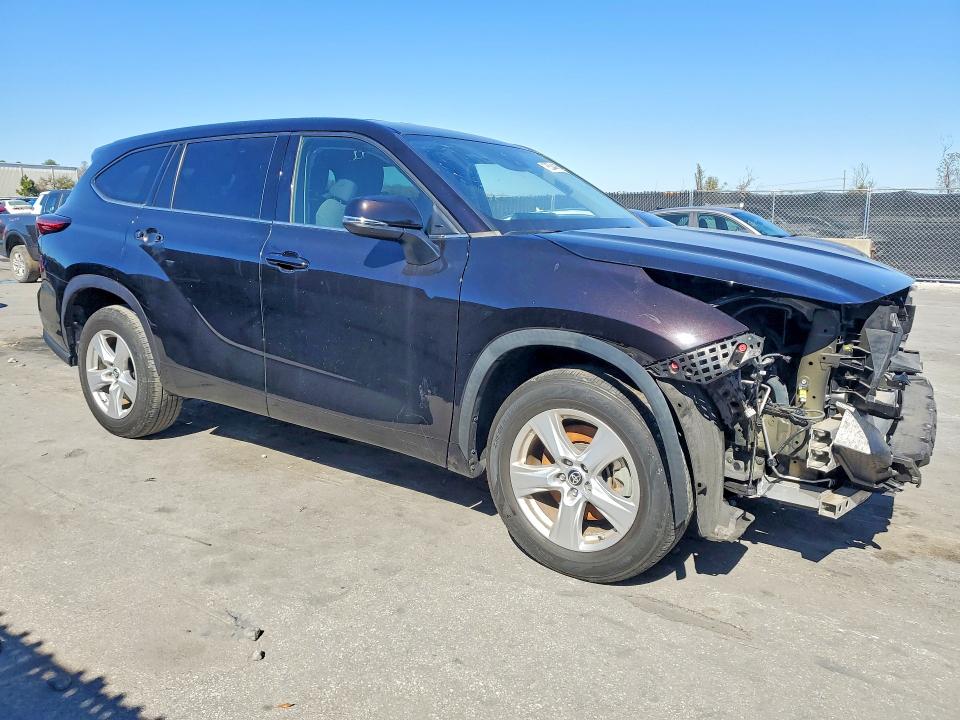 2021 Toyota Highlander მანქანა იყიდება აუქციონზე, vin: 5TDCZRAH2MS088094, აუქციონის ნომერი: 76534445