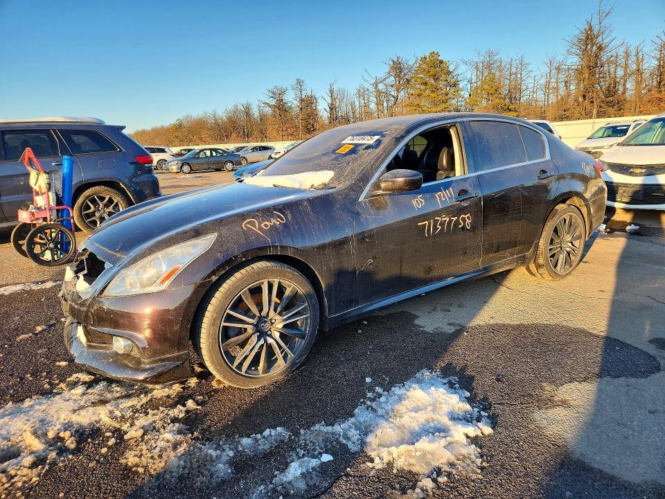 76318475 :رقم المزاد ، JN1CV6AR6BM400593 vin ، 2011 Infiniti G37 مزاد بيع