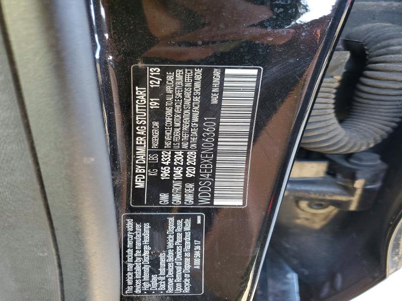Продаж на аукціоні авто 2014 Mercedes-benz Cla, vin: WDDSJ4EBXEN063601, номер лоту: 74990575