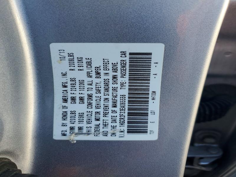 78367055 :رقم المزاد ، 1HGCR2F33EA065556 vin ، 2014 Honda Accord مزاد بيع