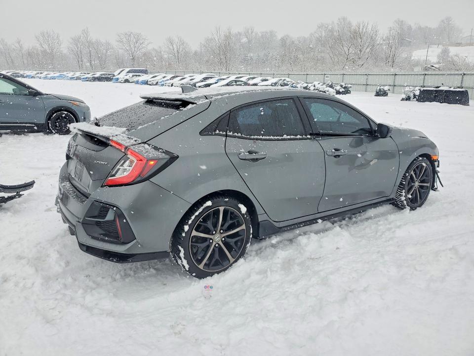 2021 Honda Civic მანქანა იყიდება აუქციონზე, vin: SHHFK7H43MU209761, აუქციონის ნომერი: 75660245