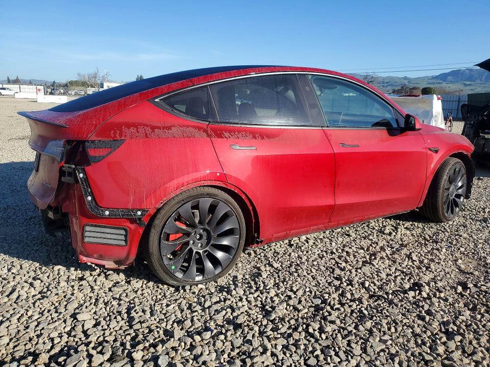 Продажа на аукционе авто 2023 Tesla Model Y, vin: 7SAYGDEF7PF838205, номер лота: 75349395