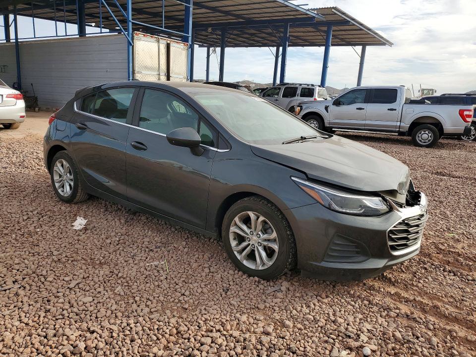 Aukcja sprzedaży 2019 Chevrolet Cruze Lt, vin: 3G1BE6SM7KS557618, numer aukcji: 75799675