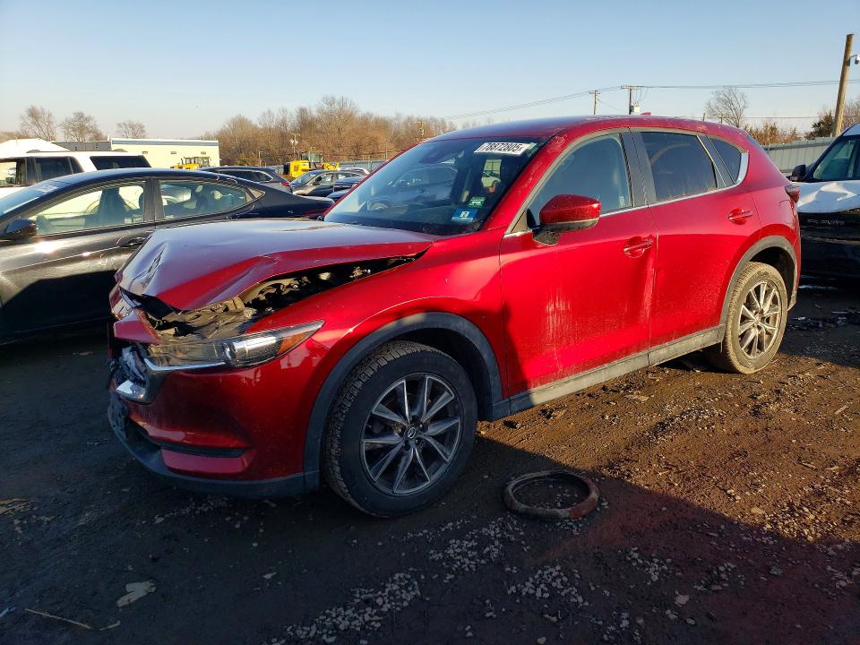 2018 Mazda Cx-5 მანქანა იყიდება აუქციონზე, vin: JM3KFBCM0J0301796, აუქციონის ნომერი: 78872805