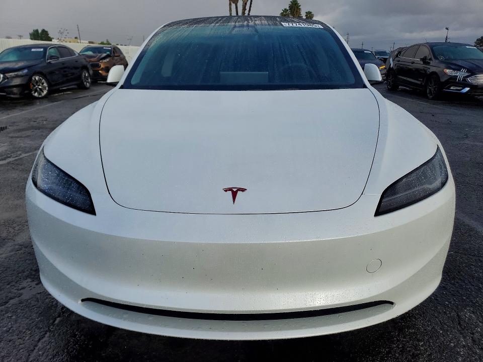 Продаж на аукціоні авто 2024 Tesla Model 3, vin: 5YJ3E1EAXRF857186, номер лоту: 77741985