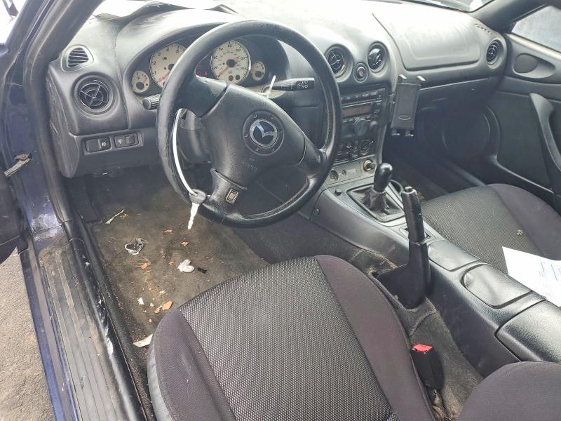 2002 Mazda Mx-5 Miata მანქანა იყიდება აუქციონზე, vin: JM1NB353920234483, აუქციონის ნომერი: 77700725