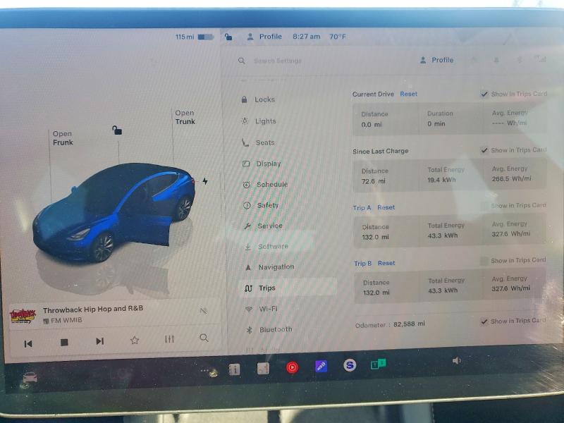 Aukcja sprzedaży 2023 Tesla Model 3, vin: 5YJ3E1EA3PF434205, numer aukcji: 78192035