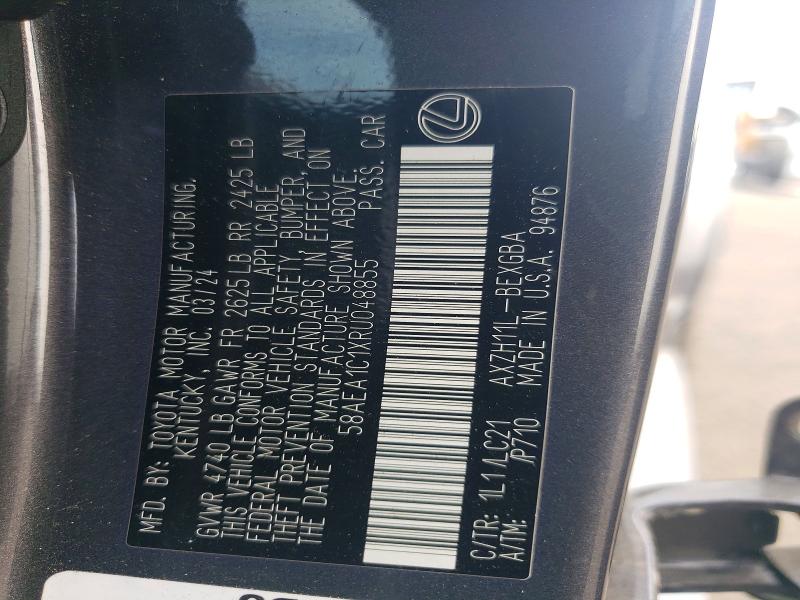 Aukcja sprzedaży 2024 Lexus 4d Gs 350 Awd, vin: 58AEA1C1XRU048855, numer aukcji: 78554665