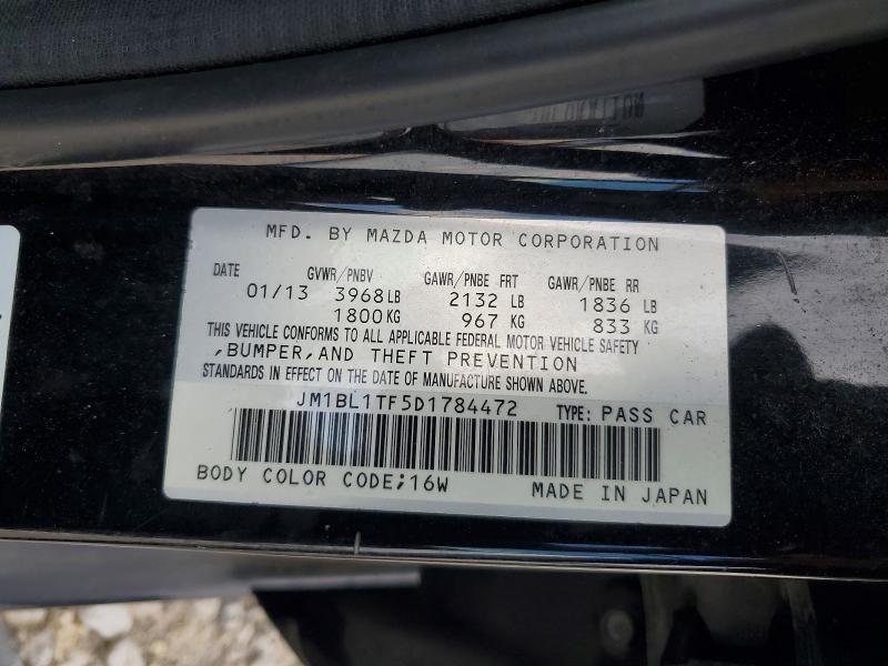 Aukcja sprzedaży 2013 Mazda 3, vin: JM1BL1TF5D1784472, numer aukcji: 79296625