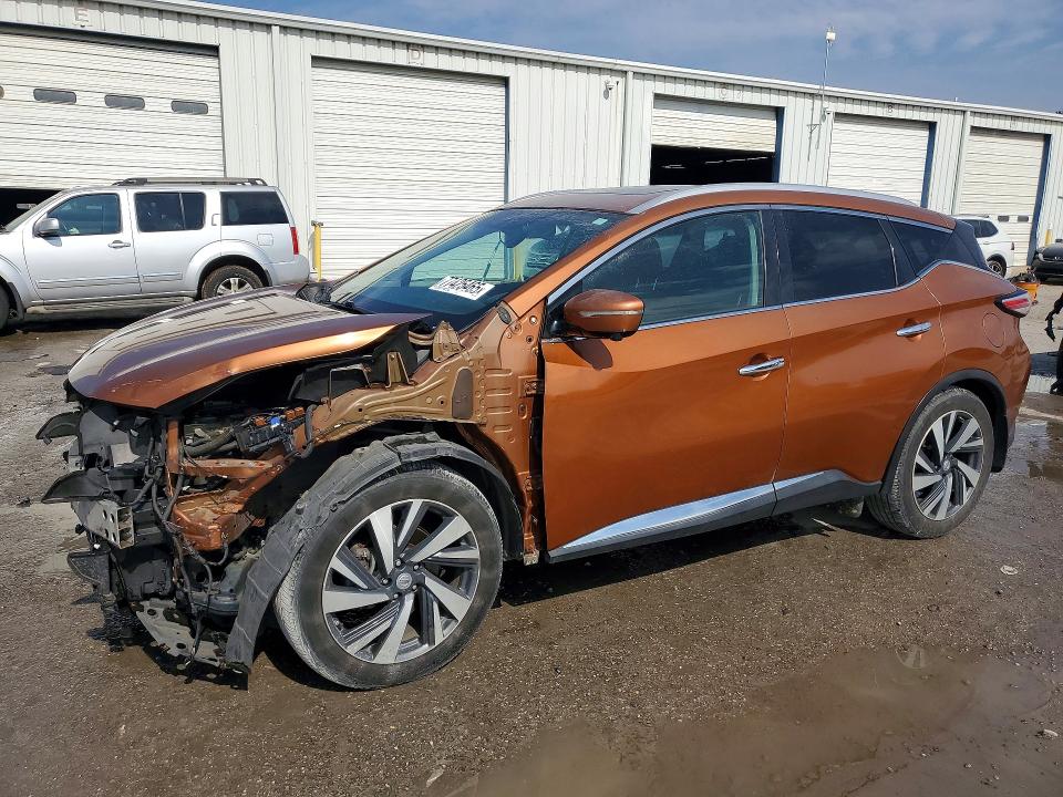 Продажа на аукционе авто 2015 Nissan Murano, vin: 5N1AZ2MG5FN245624, номер лота: 77425465