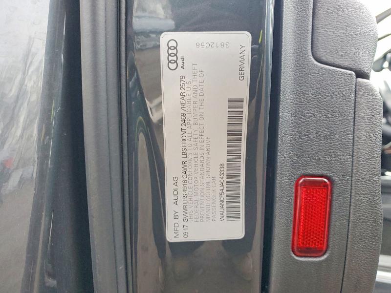 Продажа на аукционе авто 2018 Audi A5, vin: WAUANCF54JA043338, номер лота: 77938105