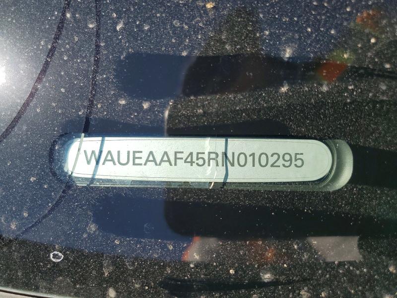 78703145 :رقم المزاد ، WAUEAAF45RN010295 vin ، 2024 Audi A4 مزاد بيع