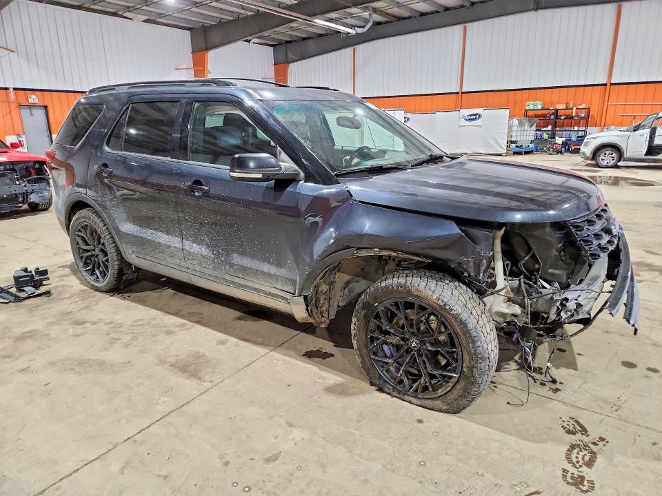 79107985 :رقم المزاد ، 1FM5K8GT3HGA18487 vin ، 2017 Ford Explorer مزاد بيع