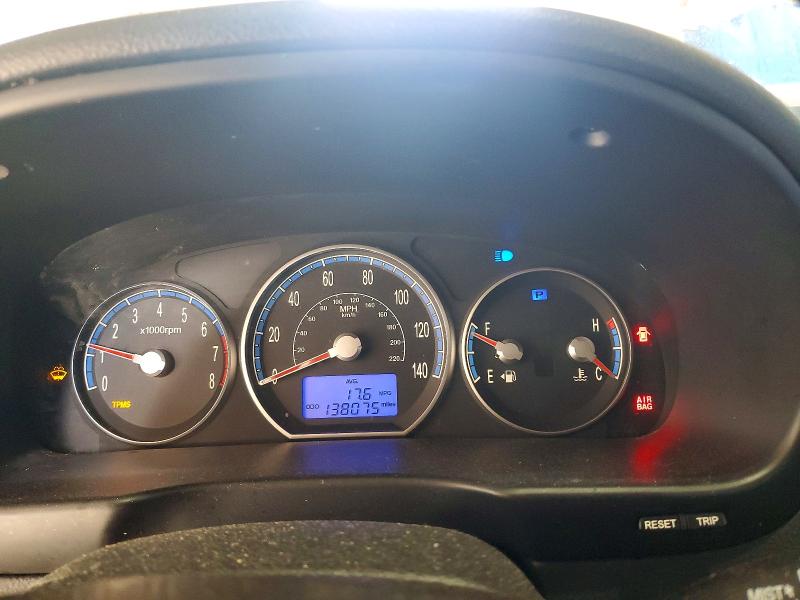 2009 Hyundai Santa Fe მანქანა იყიდება აუქციონზე, vin: 5NMSG73D49H298108, აუქციონის ნომერი: 78251715