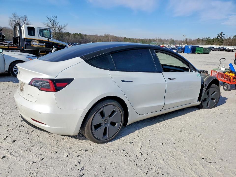 2022 Tesla Mdl 3 მანქანა იყიდება აუქციონზე, vin: 5YJ3E1EB9NF234581, აუქციონის ნომერი: 78137545