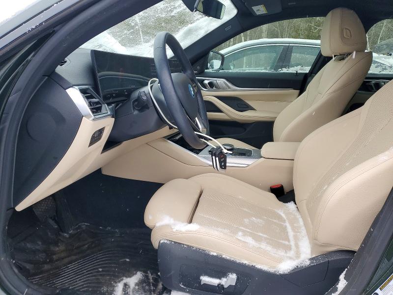 76749615 :رقم المزاد ، WBY43AW06RFR93650 vin ، 2024 Bmw I4 مزاد بيع