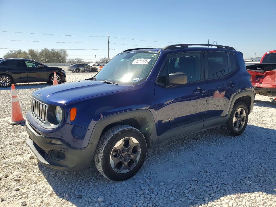 2017 Jeep Renegade მანქანა იყიდება აუქციონზე, vin: ZACCJBAB6HPE96787, აუქციონის ნომერი: 79289875