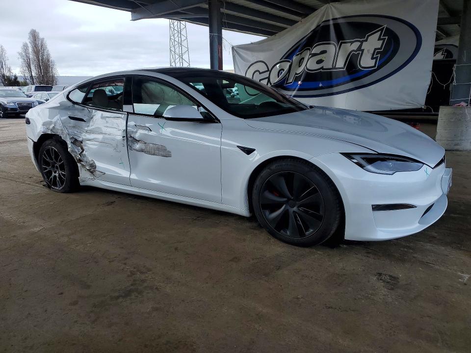 2024 Tesla Model S მანქანა იყიდება აუქციონზე, vin: 5YJSA1E69RF542222, აუქციონის ნომერი: 78834685