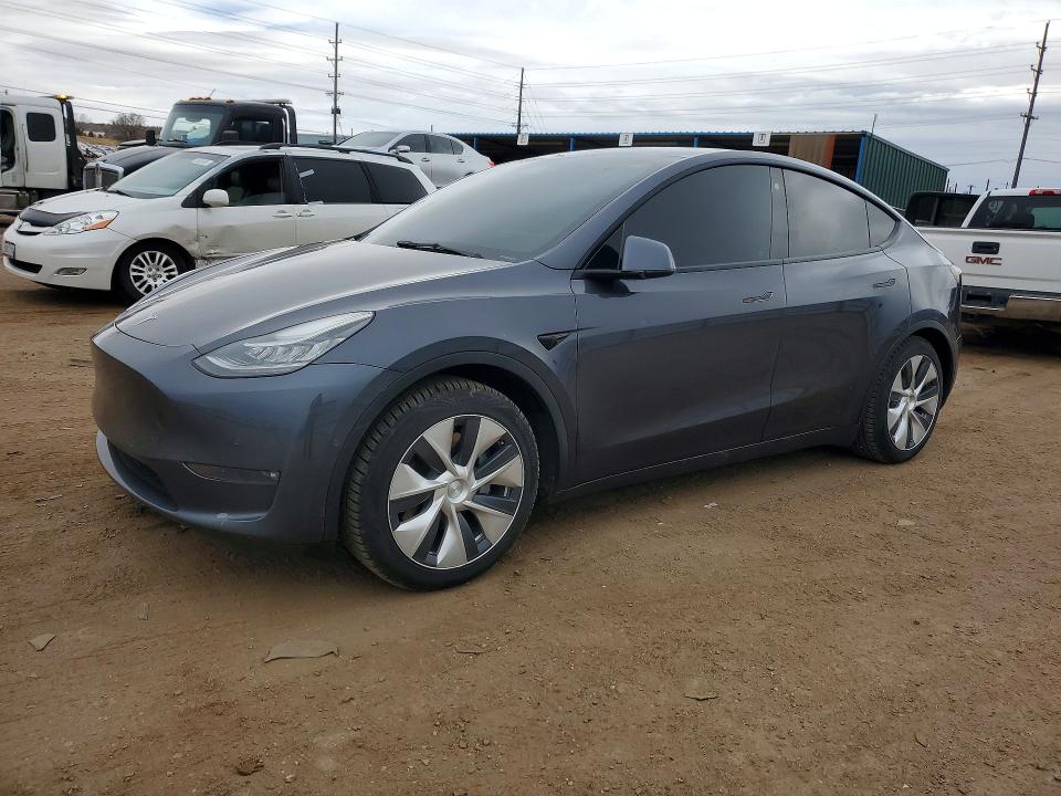 Продажа на аукционе авто 2021 Tesla Model Y, vin: 5YJYGAEE9MF185536, номер лота: 78555375