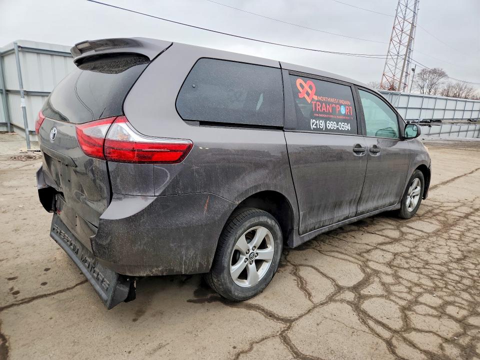 Aukcja sprzedaży 2020 Toyota Sienna, vin: 5TDZZ3DC9LS023295, numer aukcji: 77687555