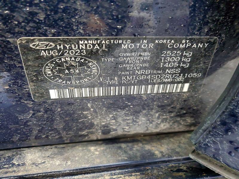 Продаж на аукціоні авто 2024 Genesis G80, vin: KMTGB4SD2RU211059, номер лоту: 74207705