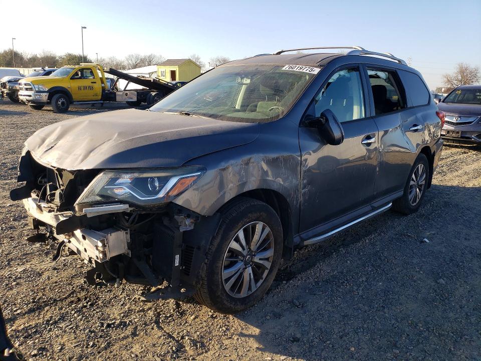 Продажа на аукционе авто 2019 Nissan Pathfinder, vin: 5N1DR2MM3KC608785, номер лота: 76019775