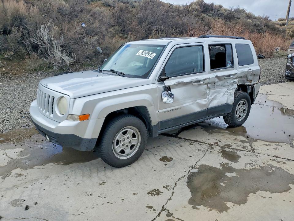 78360975 :رقم المزاد ، 1C4NJRBBXCD637447 vin ، 2012 Jeep Patriot مزاد بيع