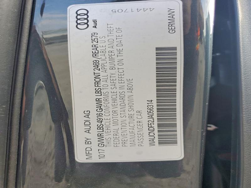 Aukcja sprzedaży 2018 Audi A5, vin: WAUCNDF52JA056314, numer aukcji: 78235635