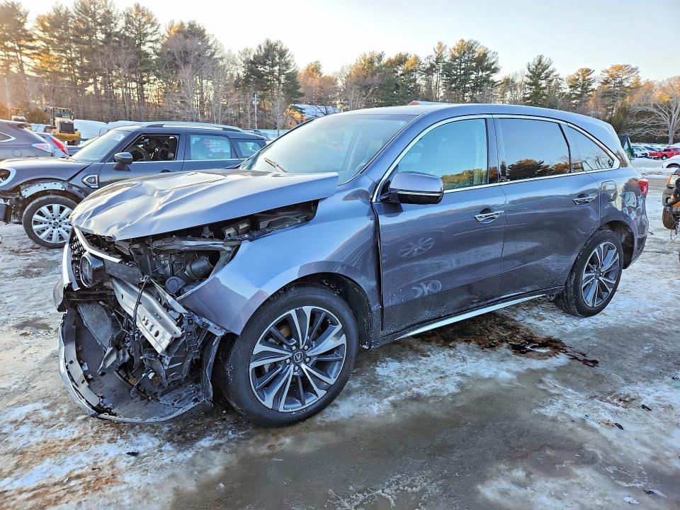 75960675 :رقم المزاد ، 5J8YD4H56KL006368 vin ، 2019 Acura Mdx مزاد بيع