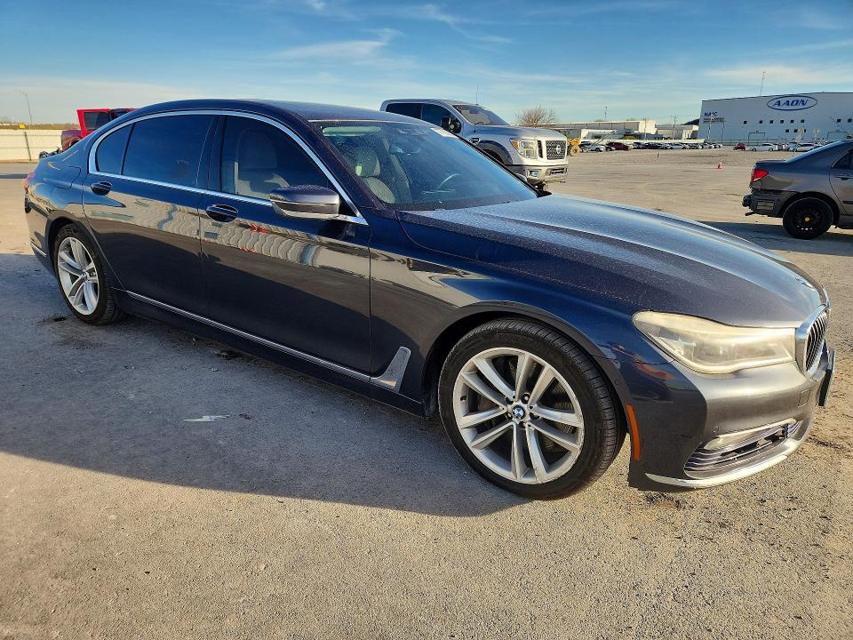 Aukcja sprzedaży 2016 Bmw 750, vin: WBA7F0C51GGL99651, numer aukcji: 77750285