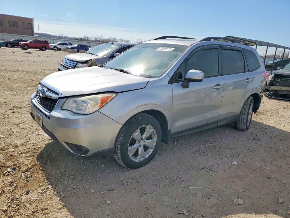 2015 Subaru Forester მანქანა იყიდება აუქციონზე, vin: JF2SJADCXFH553413, აუქციონის ნომერი: 77239275