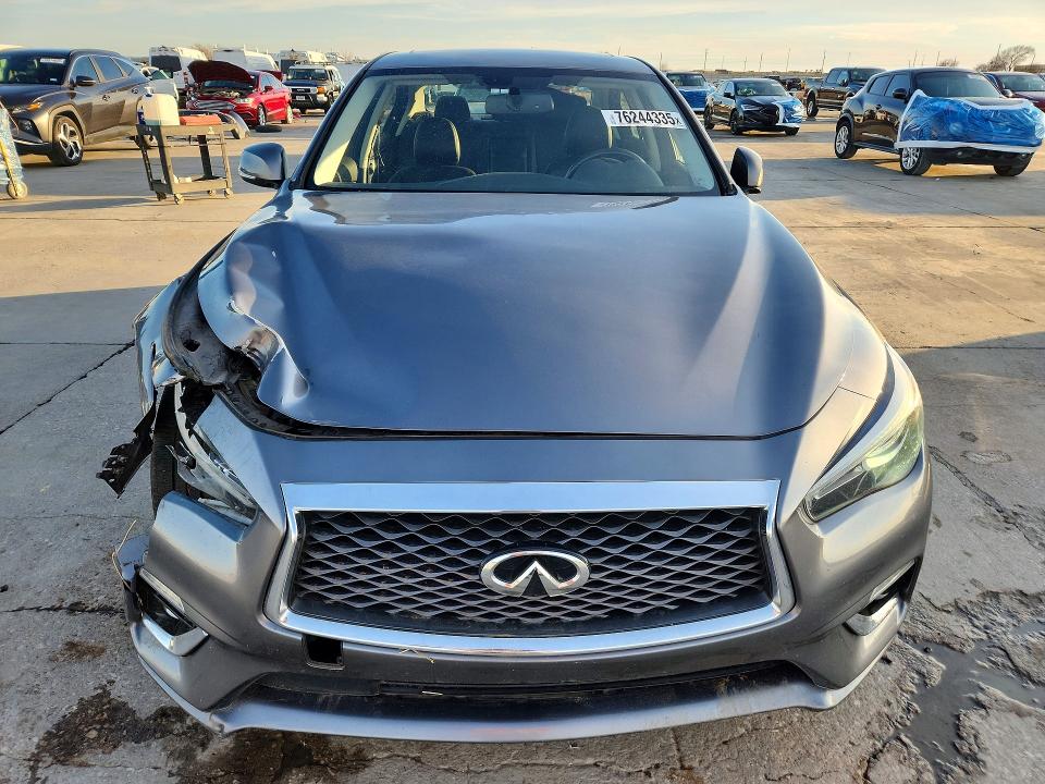 76244335 :رقم المزاد ، JN1EV7AP3LM207252 vin ، 2020 Infiniti Q50 مزاد بيع