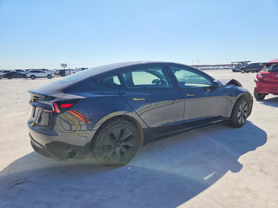78705715 :رقم المزاد ، 5YJ3E1EA4SF000755 vin ، 2025 Tesla Model 3 مزاد بيع