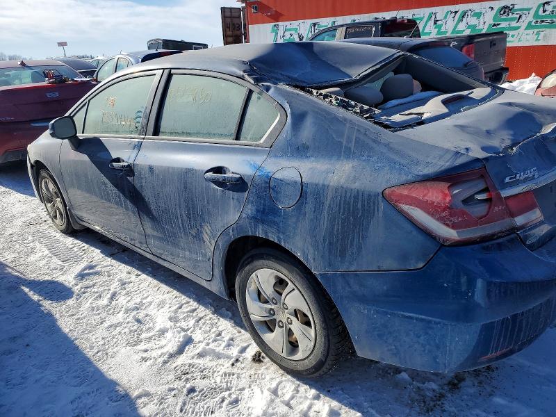 75544245 :رقم المزاد ، 2HGFB2F45DH039924 vin ، 2013 Honda Civic Lx مزاد بيع